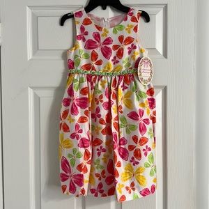 Girls butterfly dress
